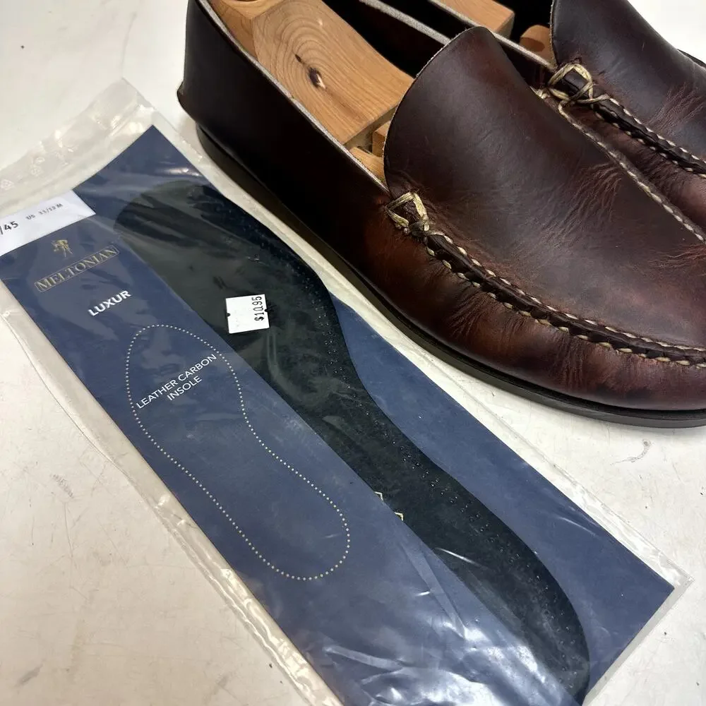VGUC Oak Street Bootmakers Slip Moc Dark Brown Chromexcel Made in USA 11 D